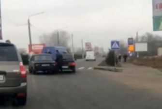 В Мелитополе столкнулись два ВАЗа