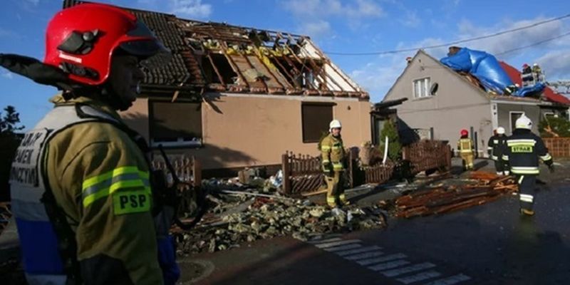 В Польше во время урагана погибли три человека