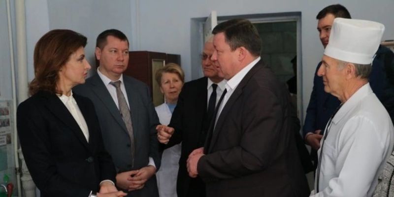 Марина Порошенко посетила Дарьевскую амбулаторию на Херсонщине