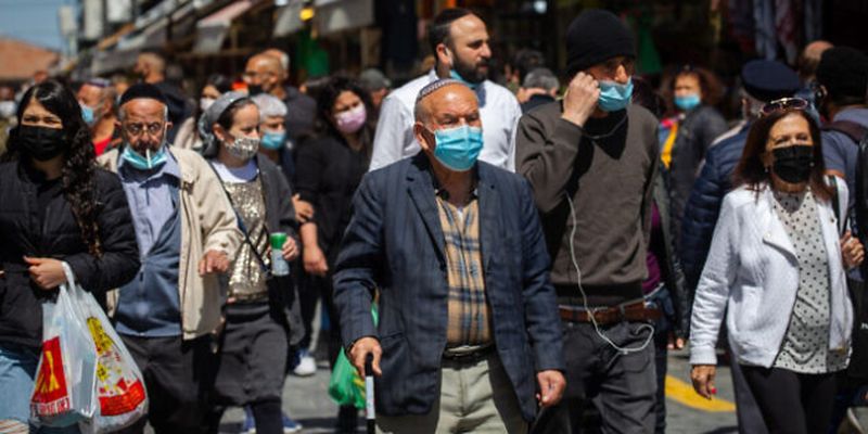 Израиль отменил обязательное ношение масок на улице