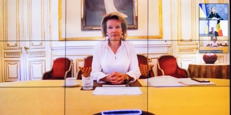 Зеленская обсудила с королевой Бельгии Национальную программу психического здоровья