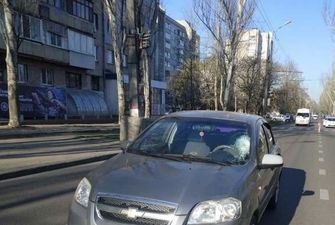 В Сети появилось видео смертельного ДТП в центре Николаева