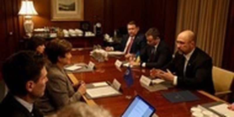 Шмыгаль обсудил сотрудничество с главой МВФ