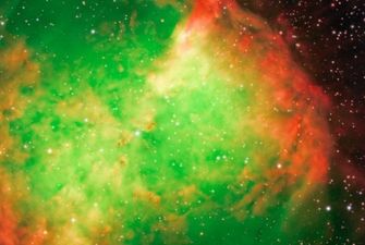 Телескоп NASA показал «яблочную» туманность в созвездии Лисички