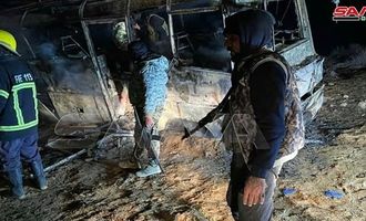 Нападение на автобус в Сирии: 25 погибших, 13 раненых