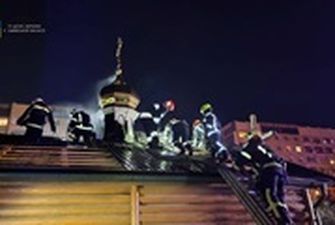 Во Львове горела церковь Московского патриархата