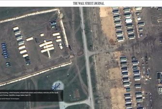 Появились новые спутниковые снимки стянутой военной техники РФ к границам Украины и в Крыму