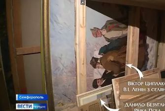 Уже идентифицировали 90 картин, похищенных россиянами из художественного музея в Херсоне