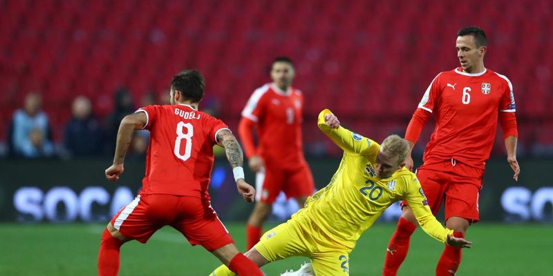 Гол на останніх секундах врятував Україну від поразки в заключному матчі відбору на Євро-2020