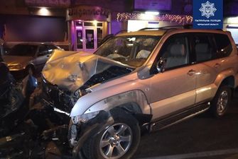Пьяный водитель в Черкассах устроил аварию с множеством пострадавших: фото