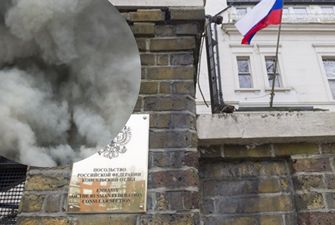 Из посольства России в Киеве шел густой дым: "Уничтожали документы" 