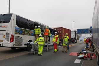 Автобус с туристами попал в ДТП в Бельгии, 10 пострадавших
