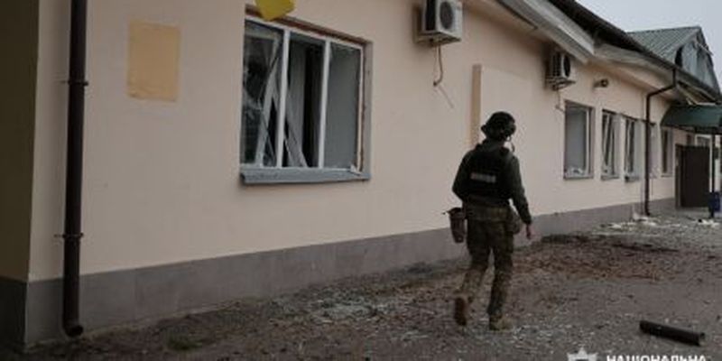Удар РФ по Балаклее: в полиции показали кадры с места обстрела