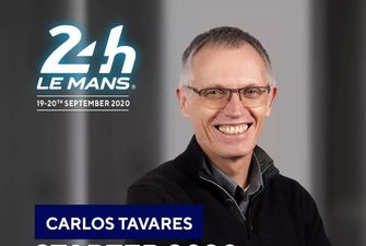 Карлос Таварес – официальный стартер гонки Ле Ман 24 в 2020 году