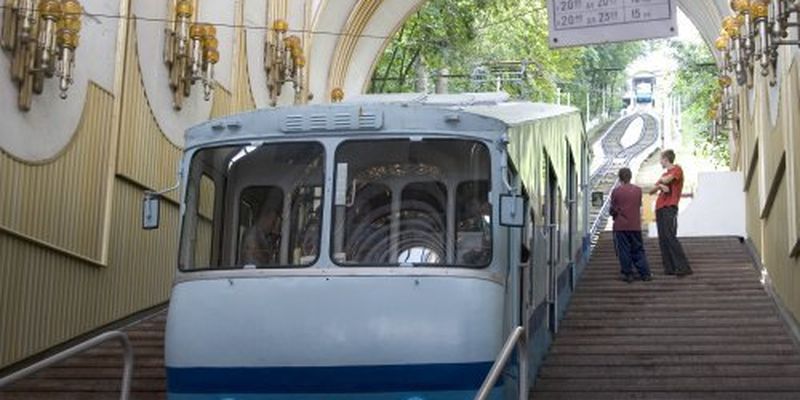 Открытие киевского фуникулера после ремонта отложено