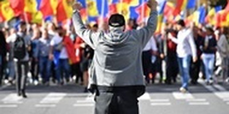 В Молдове на пророссийских протестах задержали десятки людей