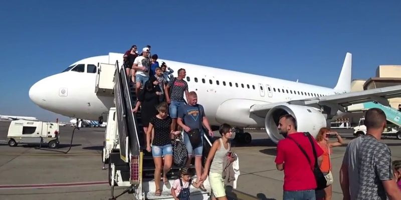В Египет прибыл первый после пандемии туристический рейс из Украины