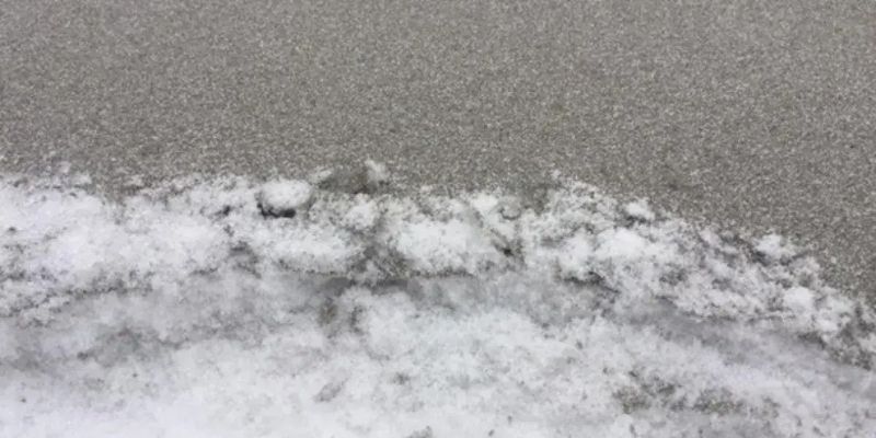 В Ивано-Франковской области выпал снег. ВИДЕО