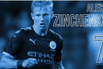 Зинченко получил высокую оценку за игру в составе "Манчестер Сити"