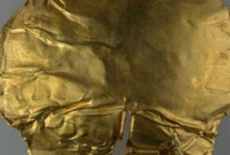 У Китаї знайшли 3000-річну золоту похоронну маску
