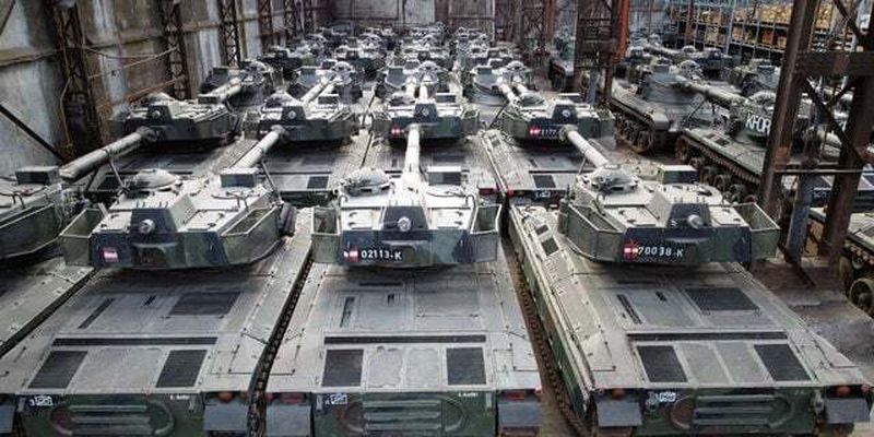 Немецкий концерн хочет купить 96 танков Leopard у Швейцарии для ВСУ — СМИ