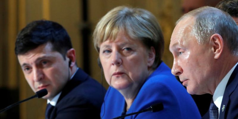 Зеленский и Меркель обсудили вопросы сбитого самолета МАУ, транзита газа и Донбасса