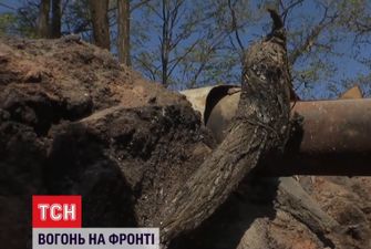 Бойовики влаштовують навмисні підпали у бік українських позицій у Донецькій області