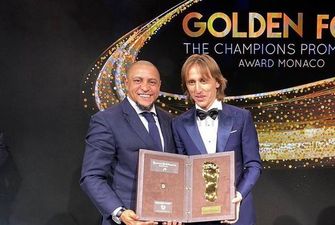 Модрич получил награду Golden Foot, опередив Месси и Роналду