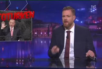Эрдогана высмеяли в эфире шведского ток-шоу: Турция вызвала посла
