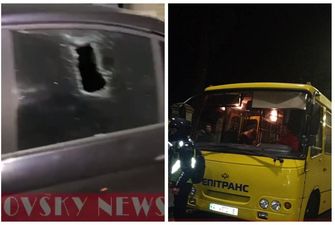 В Киеве частные перевозчики "не поделили" маршрут: все закончилось стрельбой и поножовщиной