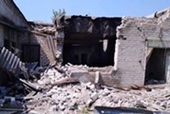 В Северодонецке обстрелом уничтожено здание Нацполиции