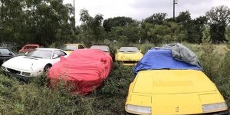 Кладбище заброшенных суперкаров Ferrari