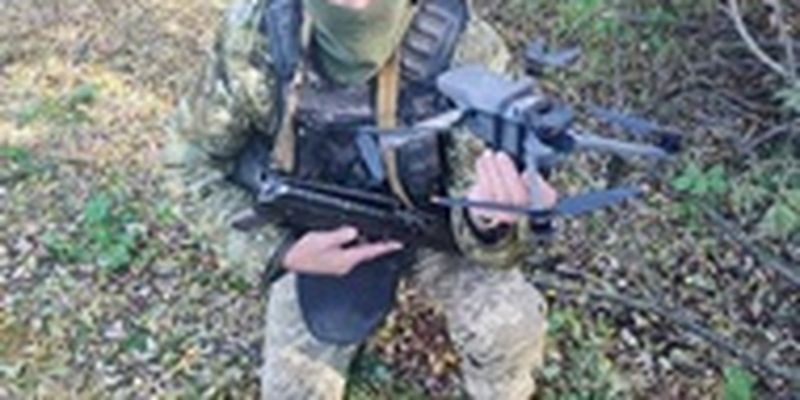В Черниговской области пограничники сбили дрон со взрывчаткой