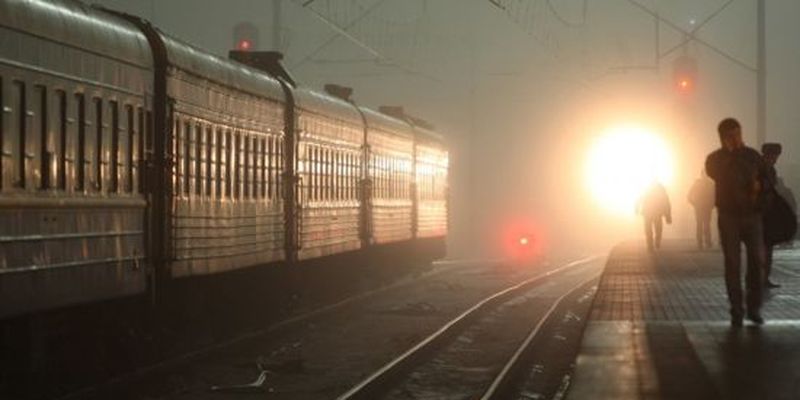 У Вінниці загорівся поїзд