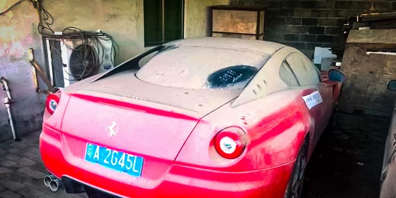 Ferrari с мутной историей выставили на продажу за $250