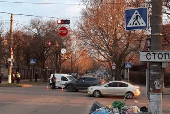 В центре Николаева столкнулись авто майора полиции и экс-депутата горсовета