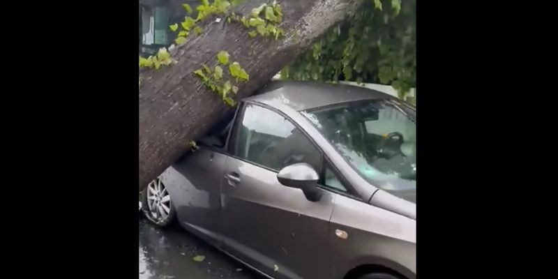 "Прячьте машины и не выходите на улицу": на Украину надвигается мощный ураган