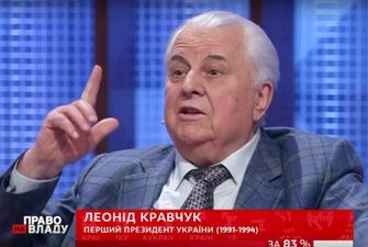 Кравчук в ефірі право на владу назвав головні страхи українців
