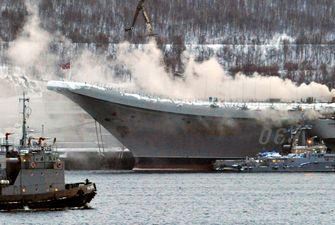 Пожар на русском авианесущем крейсере «Адмирал Кузнецов»: появились подробности