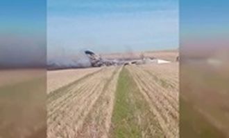 В Ростовской области второй день подряд падают военные самолеты
