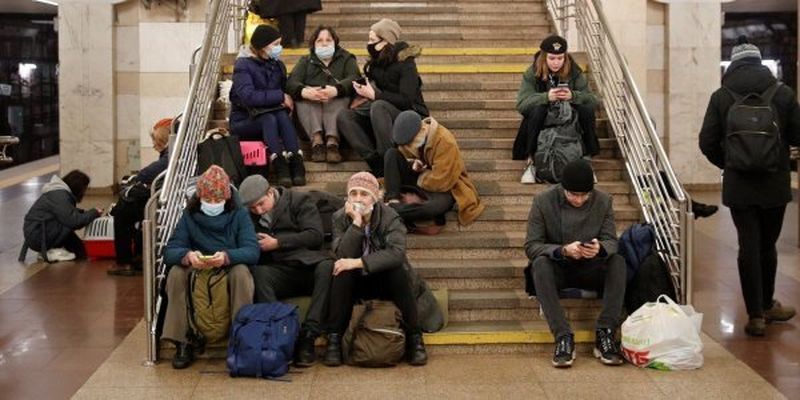 Киевское метро сейчас укрывает 15 тыс. горожан, потенциал — 100 тыс. жителей