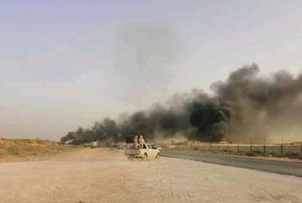 В Ливии сожгли военный караван ЧВК Вагнера