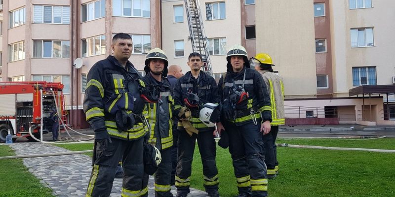 Под Киевом пожар уничтожил 6 квартир в новостройке
