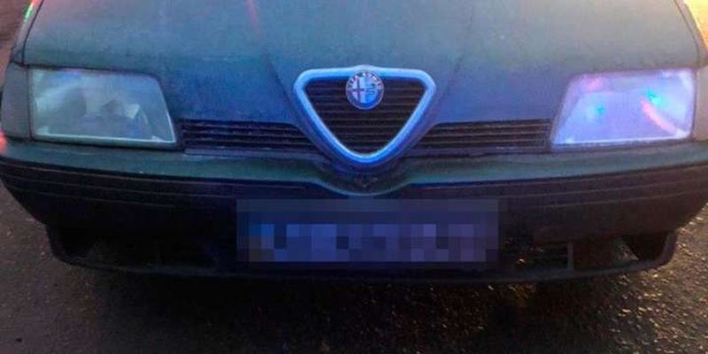 У Борисполі патрульні затримали п’яну водійку Alfa Romeo