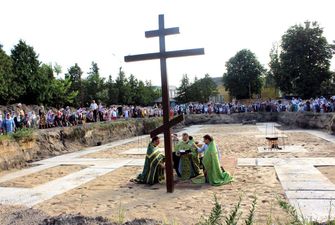 На Волыни построят храм в честь святого пророка Божия Илии на месте, где в 2015 году сгорела деревянная церковь