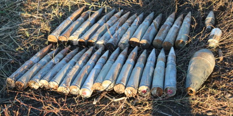 Возле Петровского и Богдановки обезвредили уже полторы сотни боеприпасов