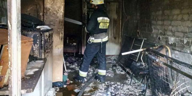 У Дніпрі в будинку для людей похилого віку сталася пожежа