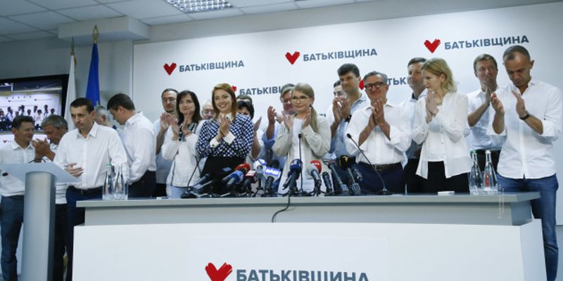 "Батькивщина" не планирует подавать свои кандидатуры на министров