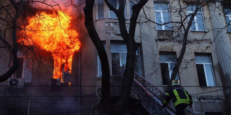 Стали известны фамилии пострадавших от пожара в одесском колледже