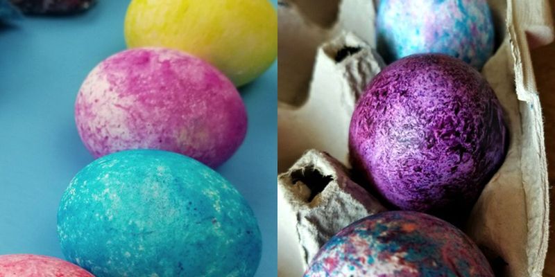 Яркие идеи для Пасхи: пять трендовых способов окрашивания яиц